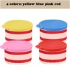4 Pcs Food Can Lids Pet Can Covers, Silicone Small