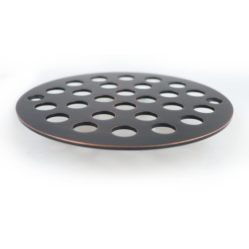 Poyde 4 Inch Screw-in Round Shower Drain Cover Replacement Floor