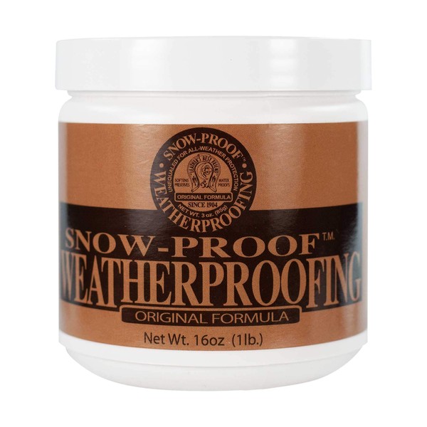 Fiebing's Snow Proof Original Weatherproofing Paste, 16 oz