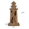 Veclotch Wooden Lighthouse Beach Themed Decor for Home, 17.7"" H