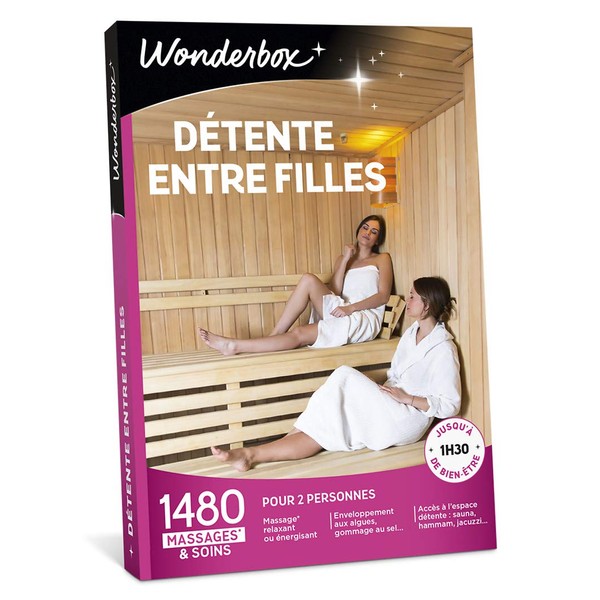 Wonderbox - Coffret Cadeau - Bien Être - Détente Entre Filles - Jusqu'à 1h30 De Bien-être