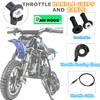 Mini Bike Throttle Assembly Throttle Cable for Coleman 200cc CT200U