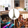 Wpppan 1Pc Gold Eiffel Tower Statue - Mini Artificial Metal