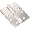 Woodpecker Hildegard Stainless Steel Weight for 抜差 Hinges, Perforated, Left