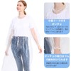 FTXJEHG Disposable Clear Rain Poncho, Pack of 10, One Size