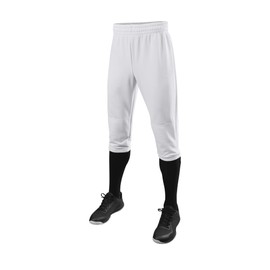 WILSON Boys' P101K Pull Up Knicker Pant, Team White, Medium