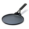 OXO Obsidian Pre-Seasoned Carbon Steel, 10" Crepe and Pancake Griddle