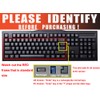 Clear Desktop Computer Keyboard Cover Skin for PC 104/107 Keys