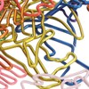 100pcs Colorful Paper Clips 20 Cute Shapes Stable Clamping Lightweight