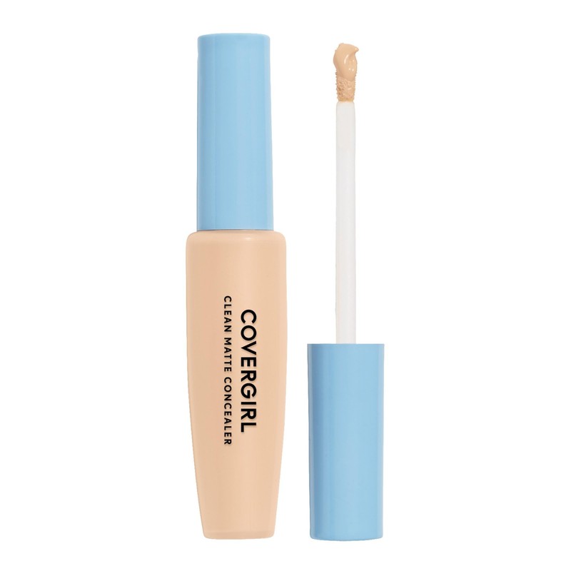 COVERGIRL - Clean Matte Concealer, Oil-Free, Lightweight Formula, Blendable, Natural-Looking
