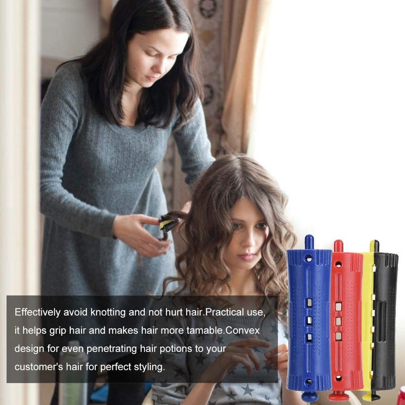 Curling rollers, 6 pieces/set curling rollers wave heat perm bar