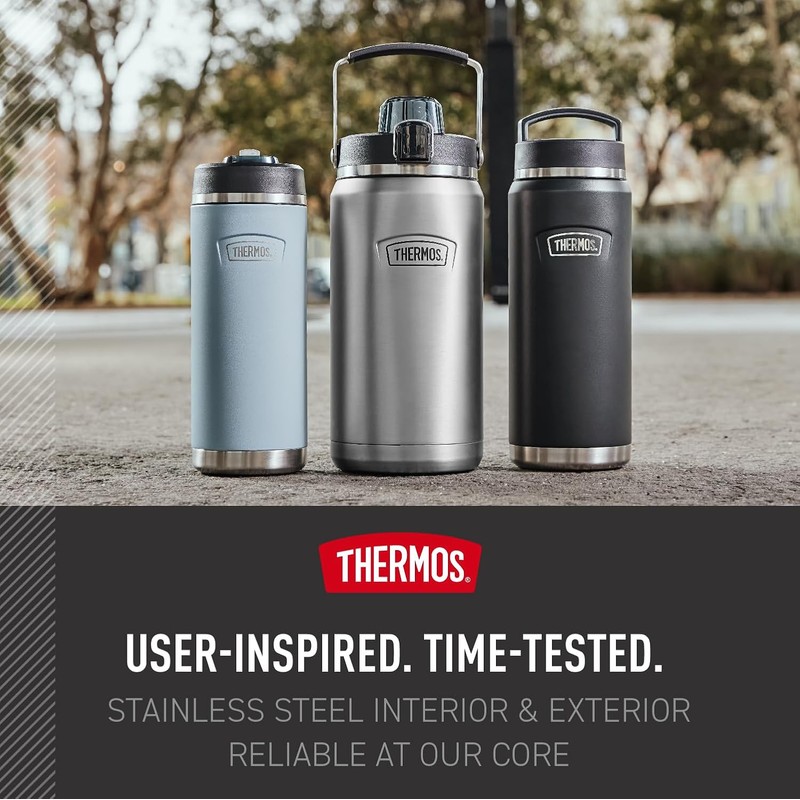THERMOS ICON SERIES, botella de agua de acero inoxidable con