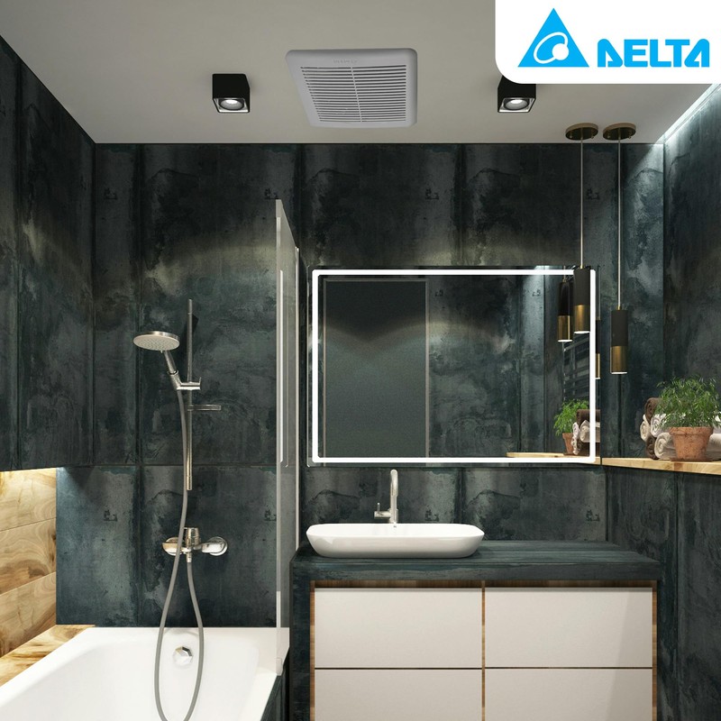 Delta Breez Integrity Exhaust Bathroom Fan 80 CFM Energy Efficient