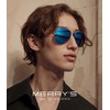 MERRY'S Classic Polarized Aviator Sunglasses for Men Women S6025