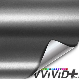 VViViD+ Ultra Deep Matte Metallic Charcoal Grey (1.5ft x 5ft)