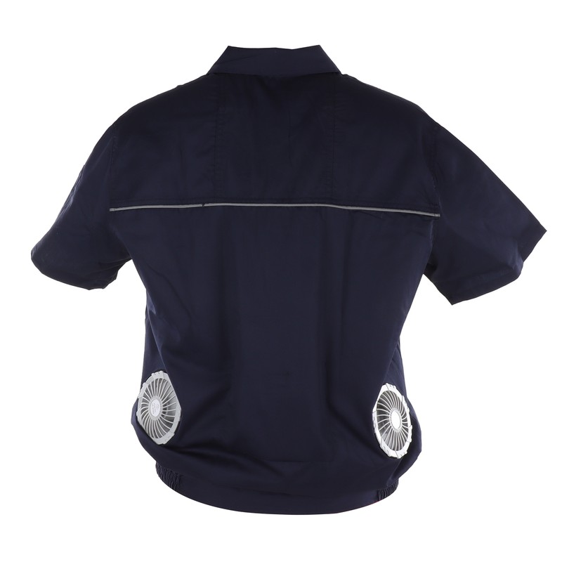 USB Cooling Jacket with Fans Short Sleeve USB Cooling Fan