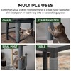 Furhaven Wrap Around Scratching Post Cover for Indoor Cats, Fits