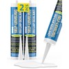 Self-Leveling RV Roof Sealant for Camper Repair - 2 Packs