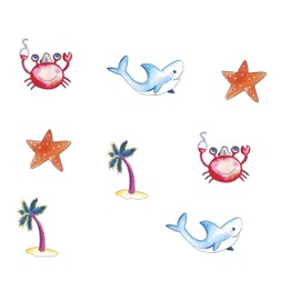 P'tit Clown re22490 – Pack of 40 Confetti Birthday Pirates