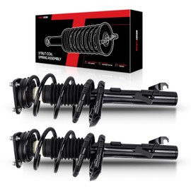 Torchbeam Premium Struts Shock Absorber Assembly for Mazda 3 2004-2013, Front Left Right Complete Unit with Spring & Mount, OEM Replacement, Smooth Ride, Easy Bolt-On Installation 172263/172264
