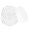 10Pcs 20g Round Empty Container Jar Refillable for Cream Cosmetic