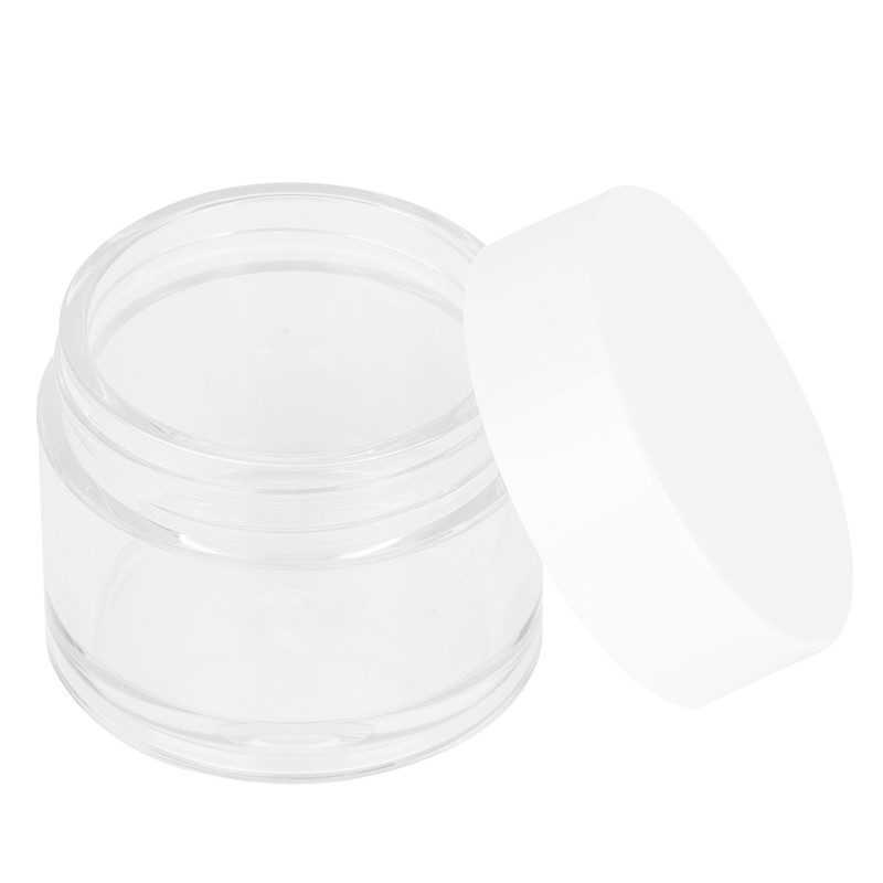 10Pcs 20g Round Empty Container Jar Refillable for Cream Cosmetic