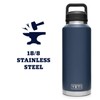 YETI Rambler 46 oz Bottle, Vacuum Insulated, Stainless Steel with