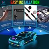 MICTUNING U8 RGB Underglow LED Light Bar, Dual Remote Control,