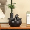 Ceramic Tabletop Fountain Water Feature Fall Indoor and Outdoor Decoration