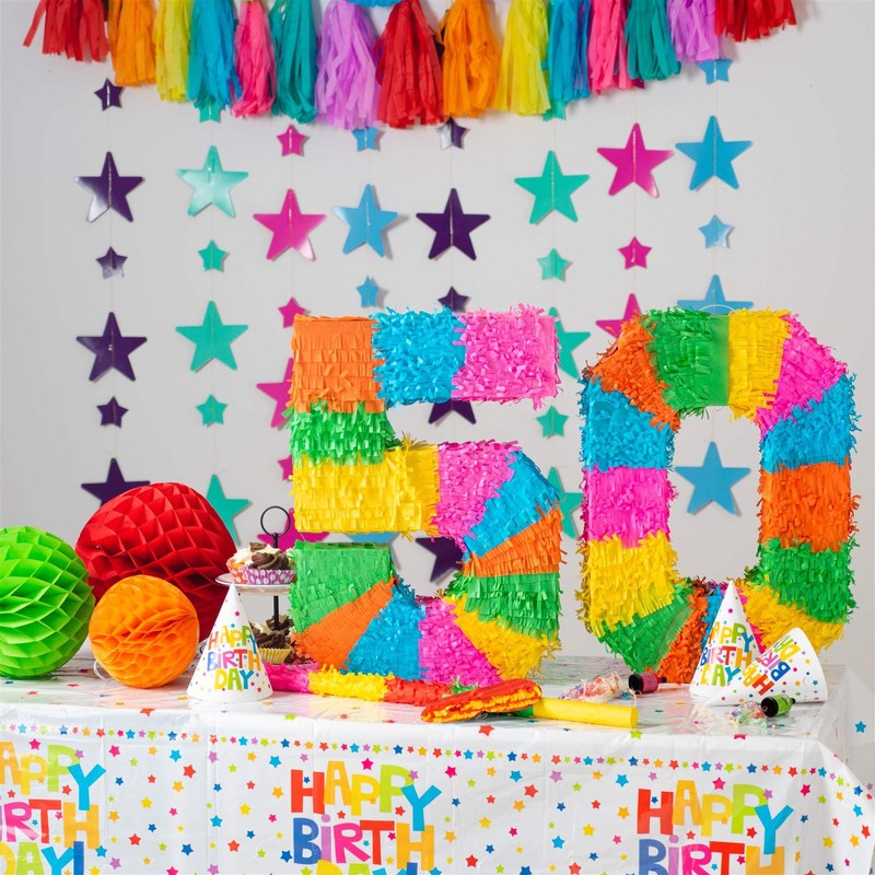 Fax Potato Pinata Set with Stick & Blindfold - 50th