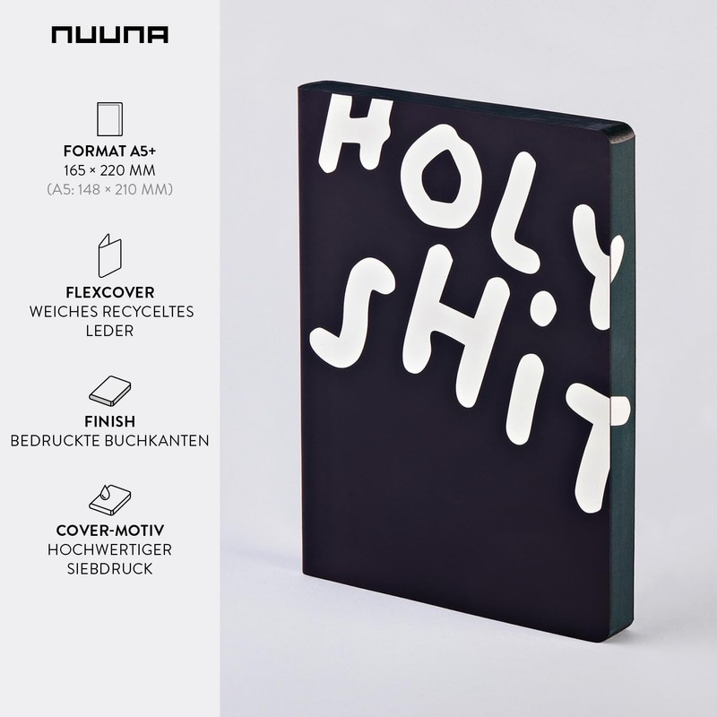 Nuuna Notebook A5+ | Graphic L - Holy | 3.5