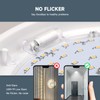 ECOELER 8 inch LED Dimmable Disk Light, 30W, 2000 Lm,