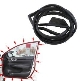 HLUCHY 80830-3RA0A-A11 Front Right Door Rubber Seal Weatherstrip Replacement Replacement for Sentra 2013-2019 80830 3RA0A A11 808303RA0AA11