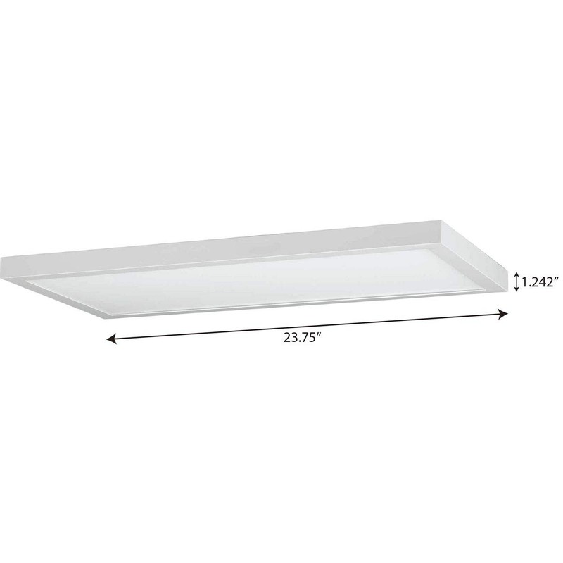 Progress Lighting 24-Inch Satin Modern LED Linear Panel Light, Everlume