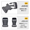 BIUTEFOR Buckles, 0.8 inch (20 mm), 1.0 inch (25 mm),