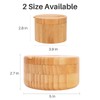 Bamboo Salt and Pepper Bowls by HTB, Divided Salt Cellar