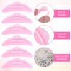 100Pcs Small Lash Lift Pads, Lash Lift Shields, Silicone Reusable