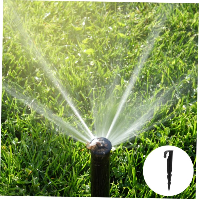 IWOWHERO Outdoor Irrigation System Fixing Hooks 50pcs Drip Hose Stakes