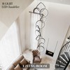 AIRYPHANT Modern LED Chandelier High Ceiling Staircase Chandeliers Foyer Lighting