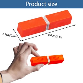 Coffee Life Plus 4 Stück Bounce Ziegel,Magnet Fidget Blocks,Magnetic Building Blocks Bounce Bricks,Bounce Bricks Magnetischer Zappelblock Spielzeug,Magnet Brick Magische Dekompression Spielzeug