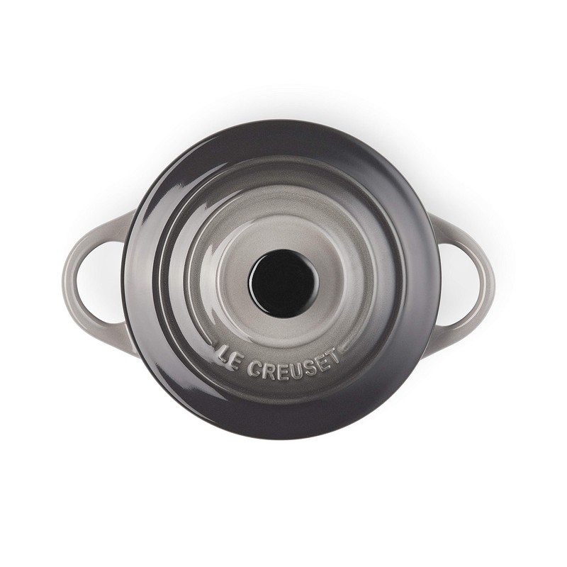 LE CREUSET Stoneware Petite Round Casserole, 0.25 L, Flint, 71901104440100