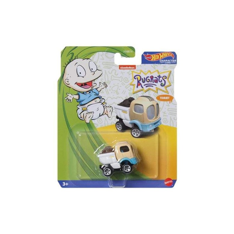 Hot Wheels Nickelodeon Rugrats Tommy Character Car 1:64 Diecast