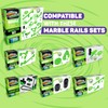 Marble Genius Marble Rails Booster Set: 30 Piece Marble Run