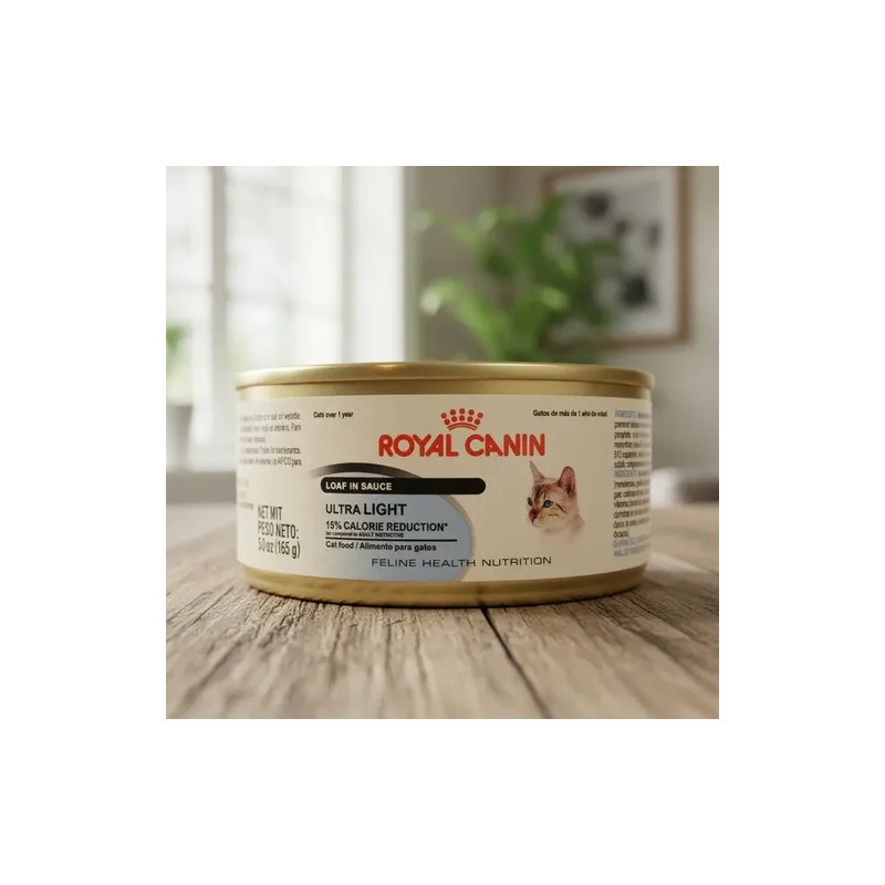 Royal Canin Ultra Light Comida Húmeda Gatos Adultos 6 X