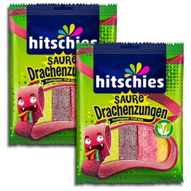 Hitschler Hitschies Sour Dragon Tongues 2 x 125 g Set