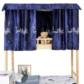 Bed Curtain, Bunk Bed Tent Curtain, Blackout Curtains, Mosquito Net, Bunk Bed, Sleeping Tent, Mid-Sleeper Bed, Tent Curtain, Cloth, Dustproof Mosquito for Student Home, Children's Room, Children's Bed