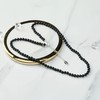 Philip Jones Black Onyx Mini Beaded Gemstone Necklace