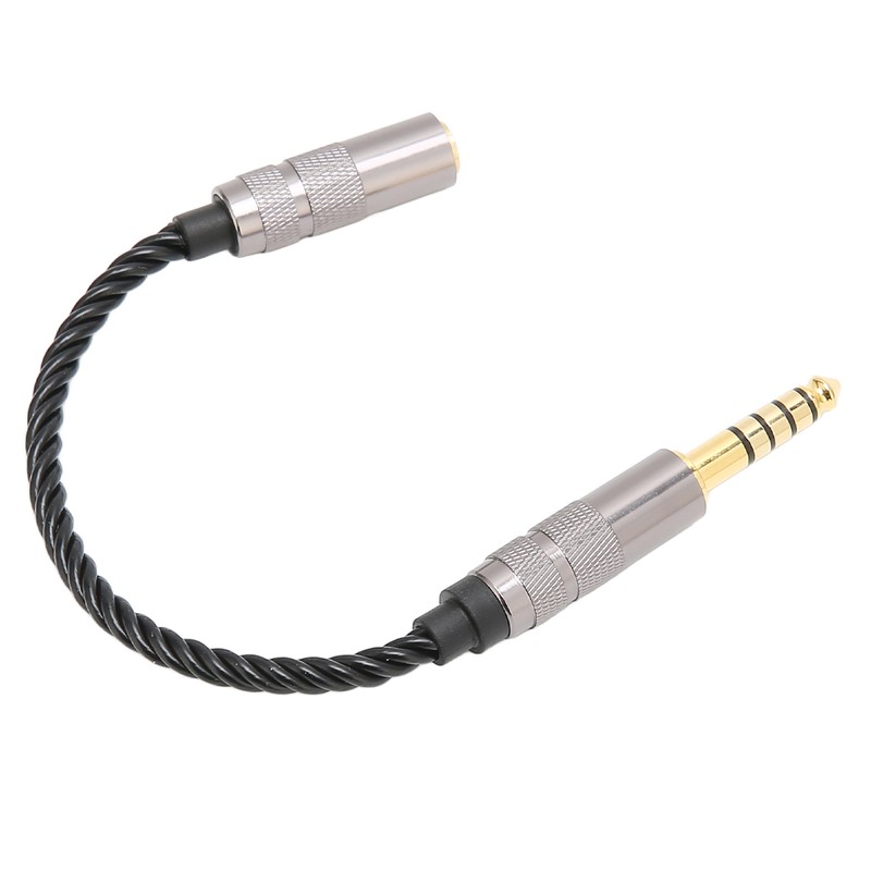 Headphone Adapter Cable Gold Plated 4.4MM Balanced Male to 3.5MM