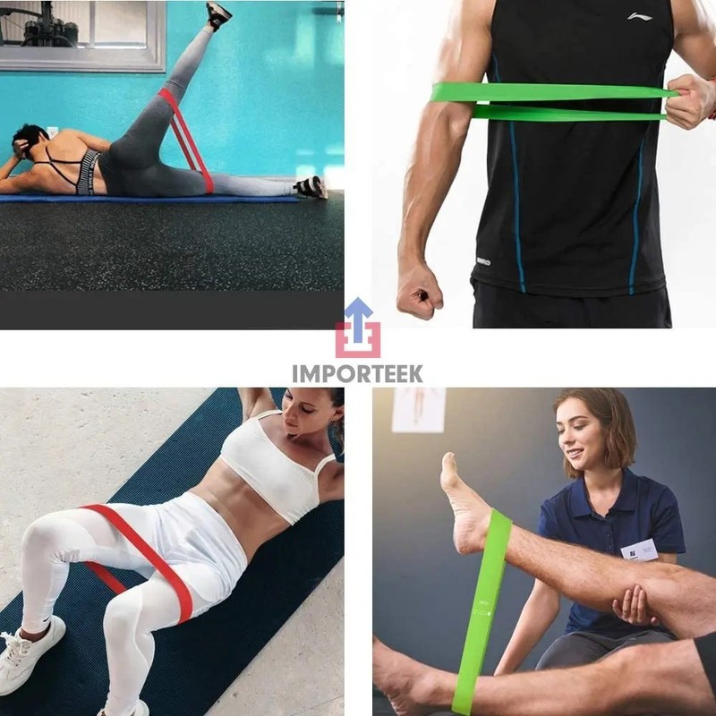Bandas Ligas Resistencia Elastica Ejercicio Fitness Gimnasio