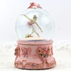 Ballet Dancer Snow Globe Music Box with LED Lights, Dancing